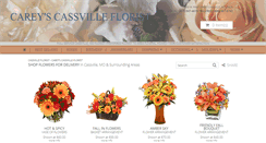 Desktop Screenshot of cassvilleflorist.com